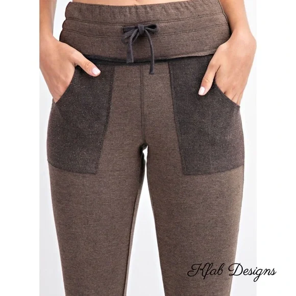 ❤️LAST 1! French Terry Washed Jogger Leggings! - Picture 4 of 4